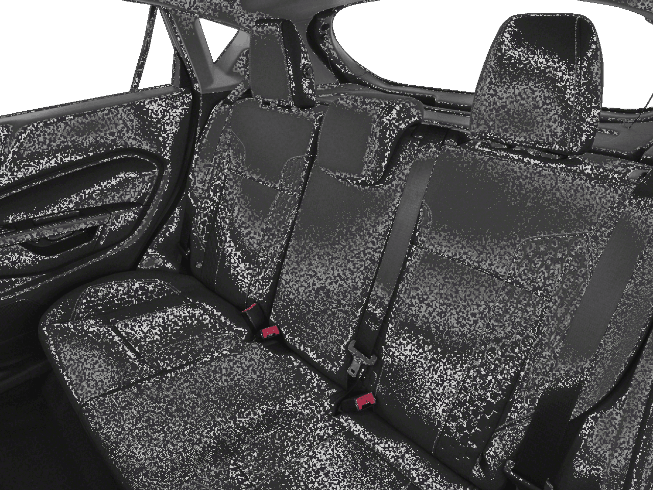2018 Ford Fiesta S Hatch - Interior Rear seats