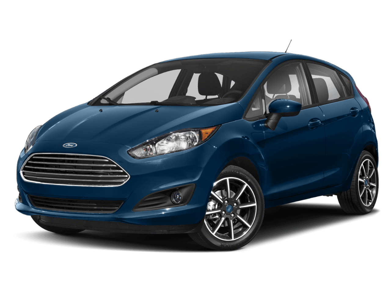 2018 Ford Fiesta SE Hatch - Front 3/4, facing to the left