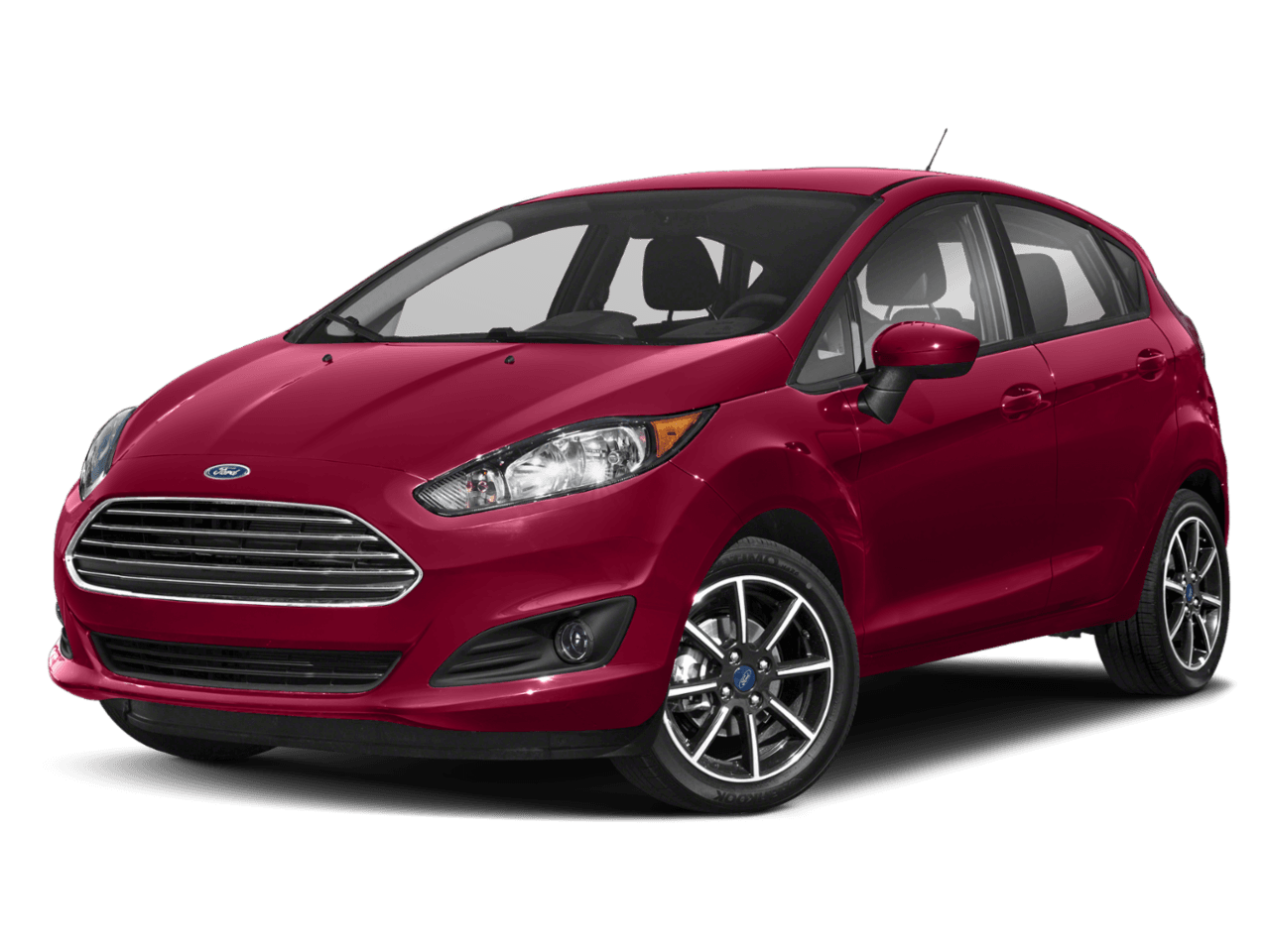 2018 Ford Fiesta SE Hatch - Front 3/4, facing to the left