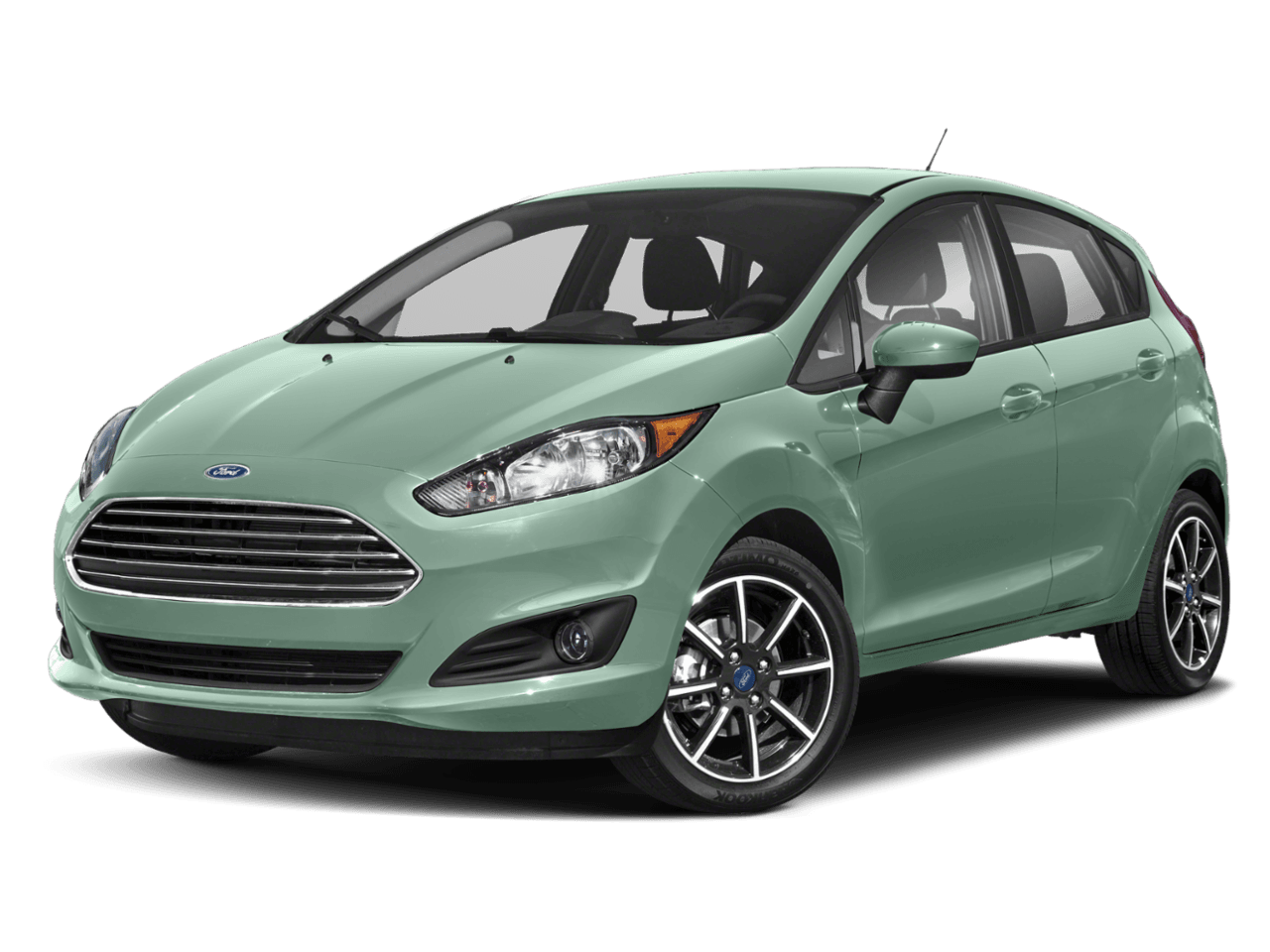 2018 Ford Fiesta SE Hatch - Front 3/4, facing to the left