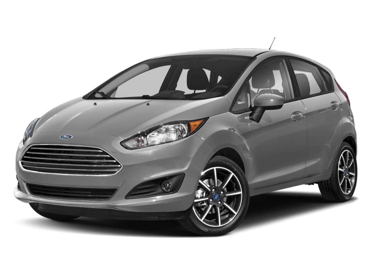 2018 Ford Fiesta SE Hatch - Front 3/4, facing to the left