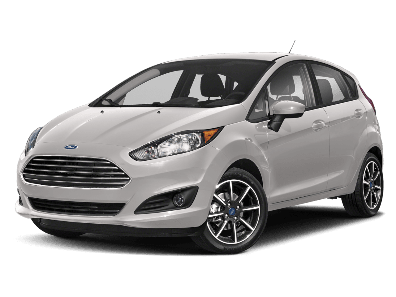 2018 Ford Fiesta SE Hatch - Front 3/4, facing to the left