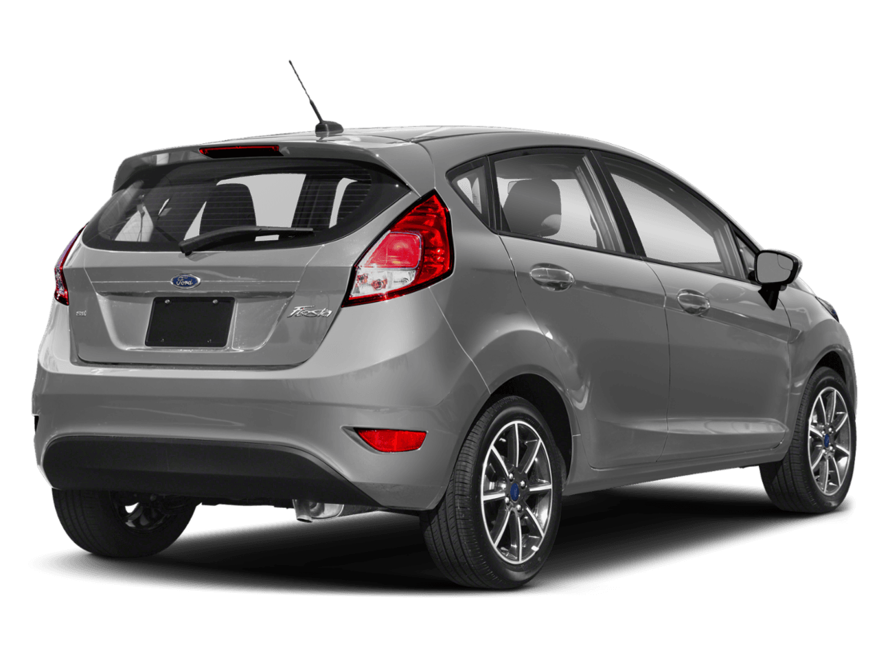 2018 Ford Fiesta SE Hatch - Rear 3/4, facing to the right