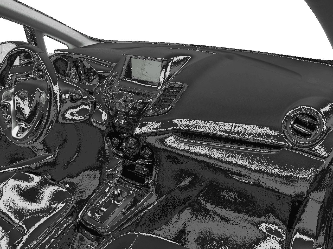 2018 Ford Fiesta Titanium Hatch - Interior Passenger Dash