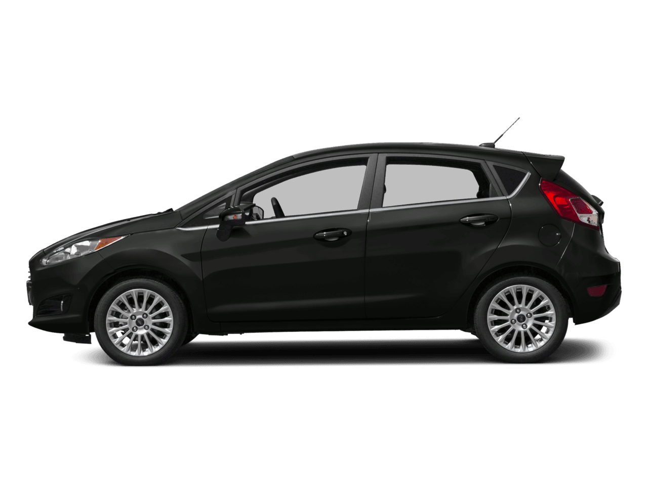 2018 Ford Fiesta Titanium Hatch - Profile, facing to the left