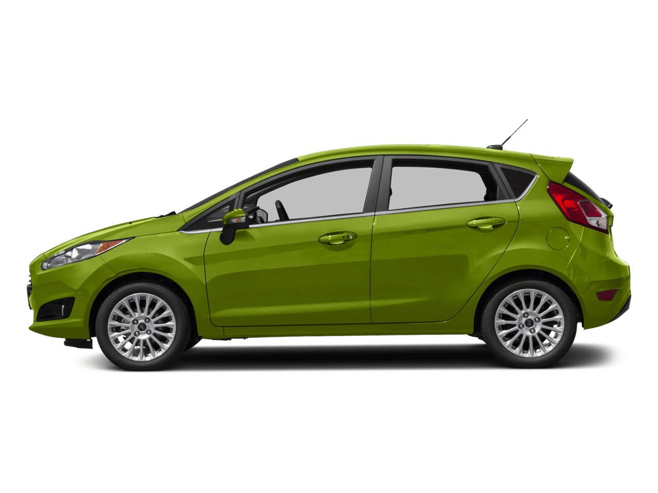 2018 Ford Fiesta Titanium Hatch - Profile, facing to the left
