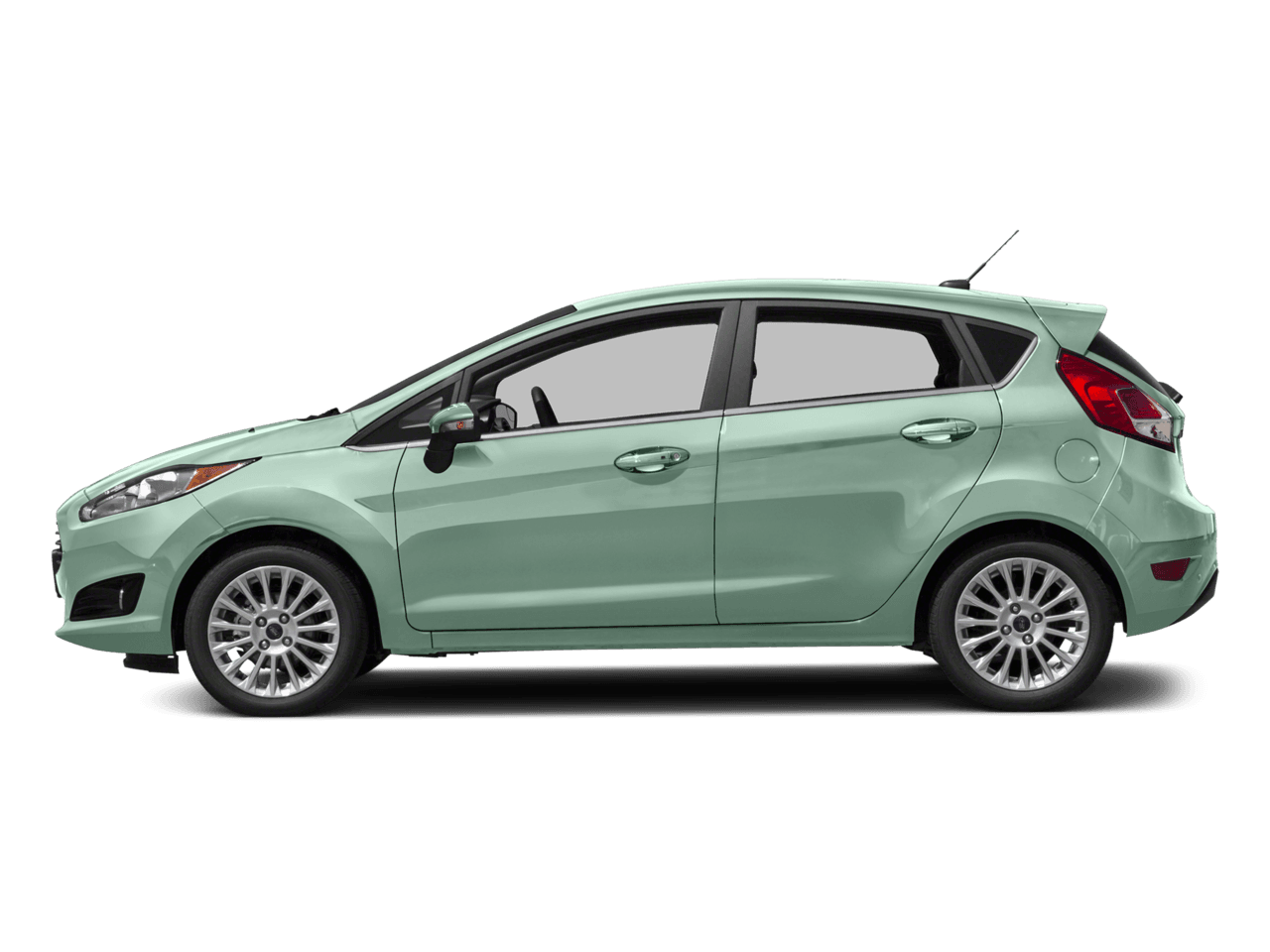 2018 Ford Fiesta Titanium Hatch - Profile, facing to the left