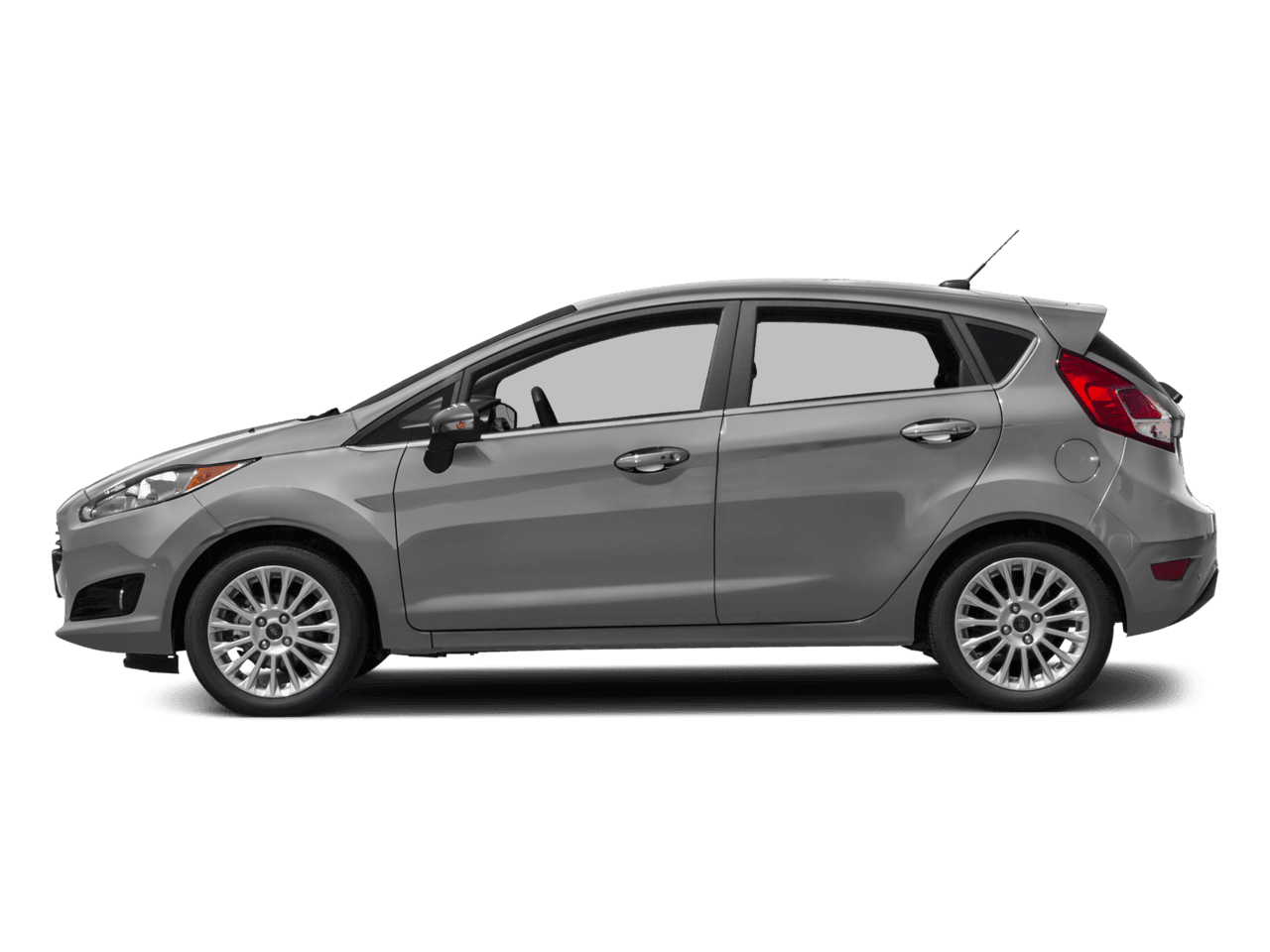 2018 Ford Fiesta Titanium Hatch - Profile, facing to the left