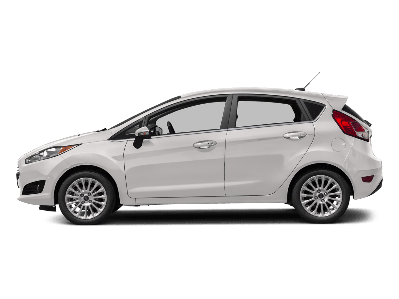 2018 Ford Fiesta Titanium Hatch - Profile, facing to the left