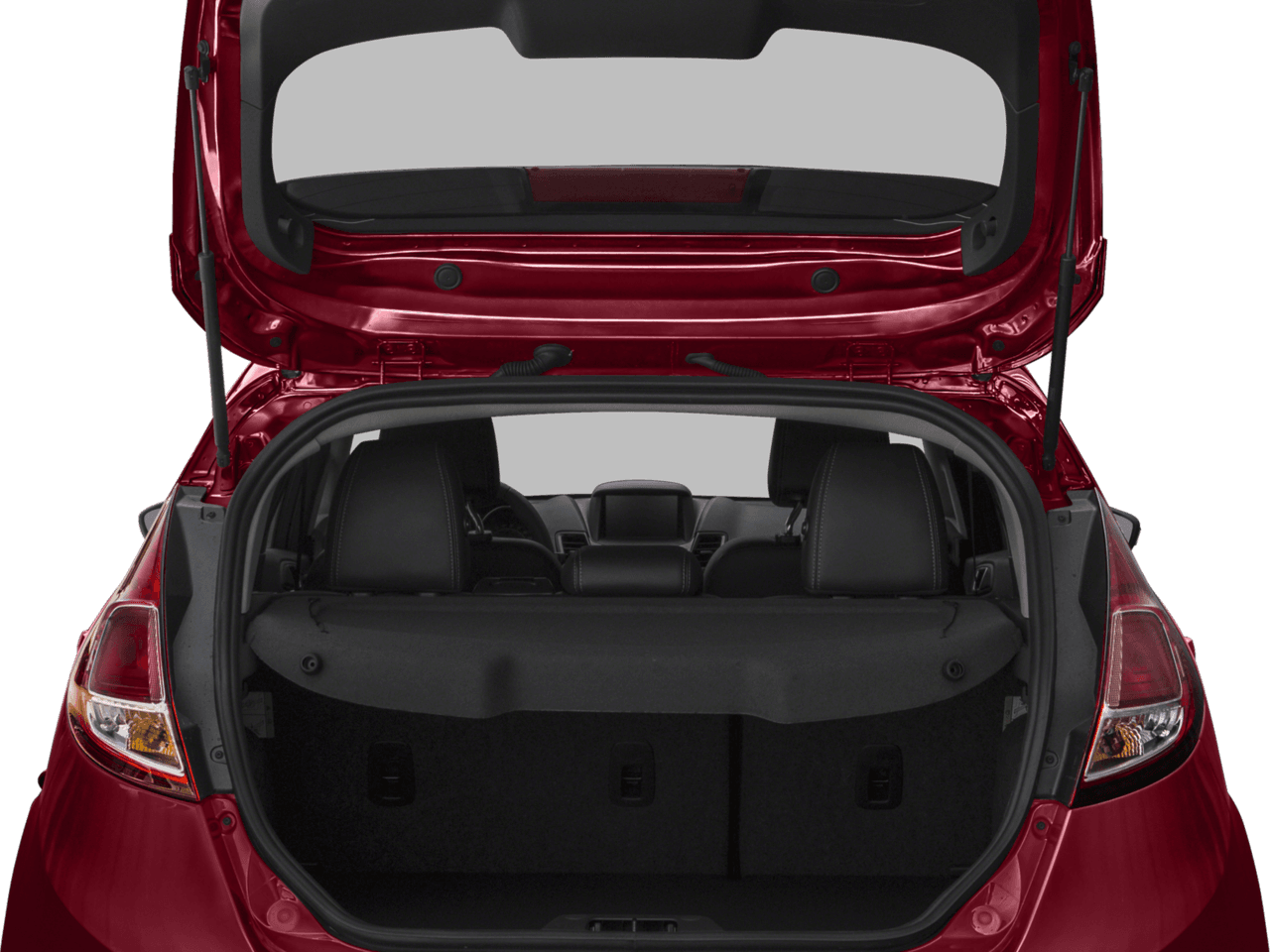 2018 Ford Fiesta Titanium Hatch - Interior Trunk with Hatch Open Feature