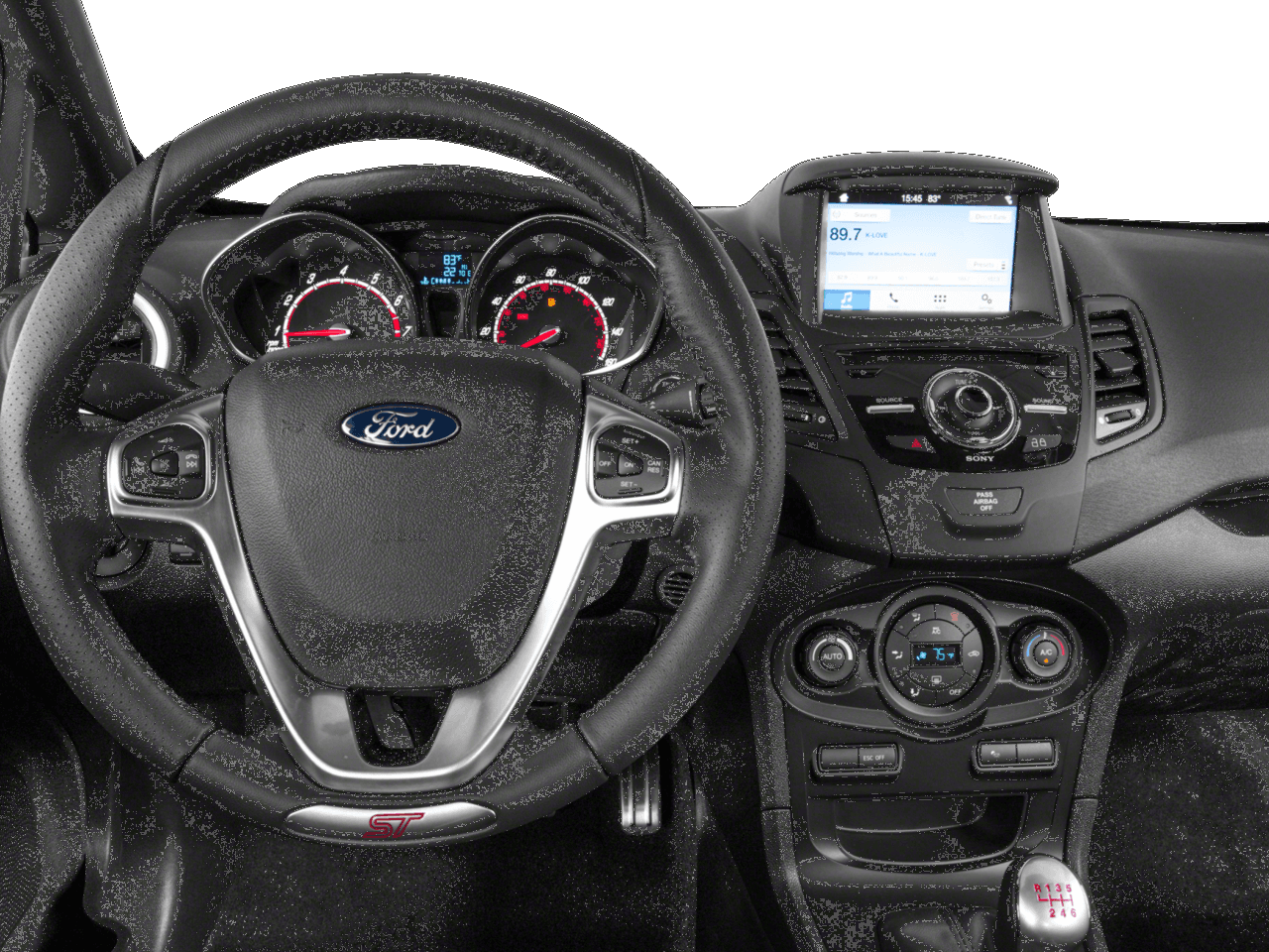 2018 Ford Fiesta ST Hatch - Interior Drivers Dash
