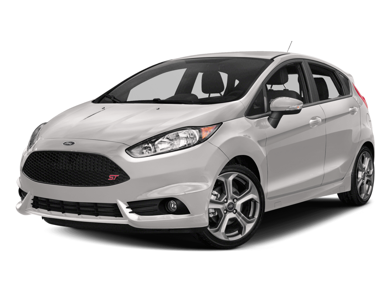 2018 Ford Fiesta ST Hatch - Front 3/4, facing to the left