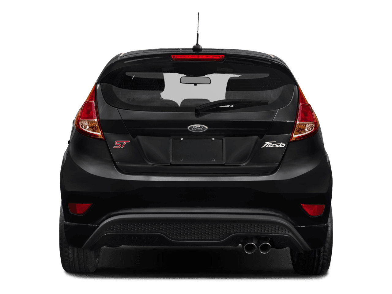 2018 Ford Fiesta ST Hatch - Rear (full)