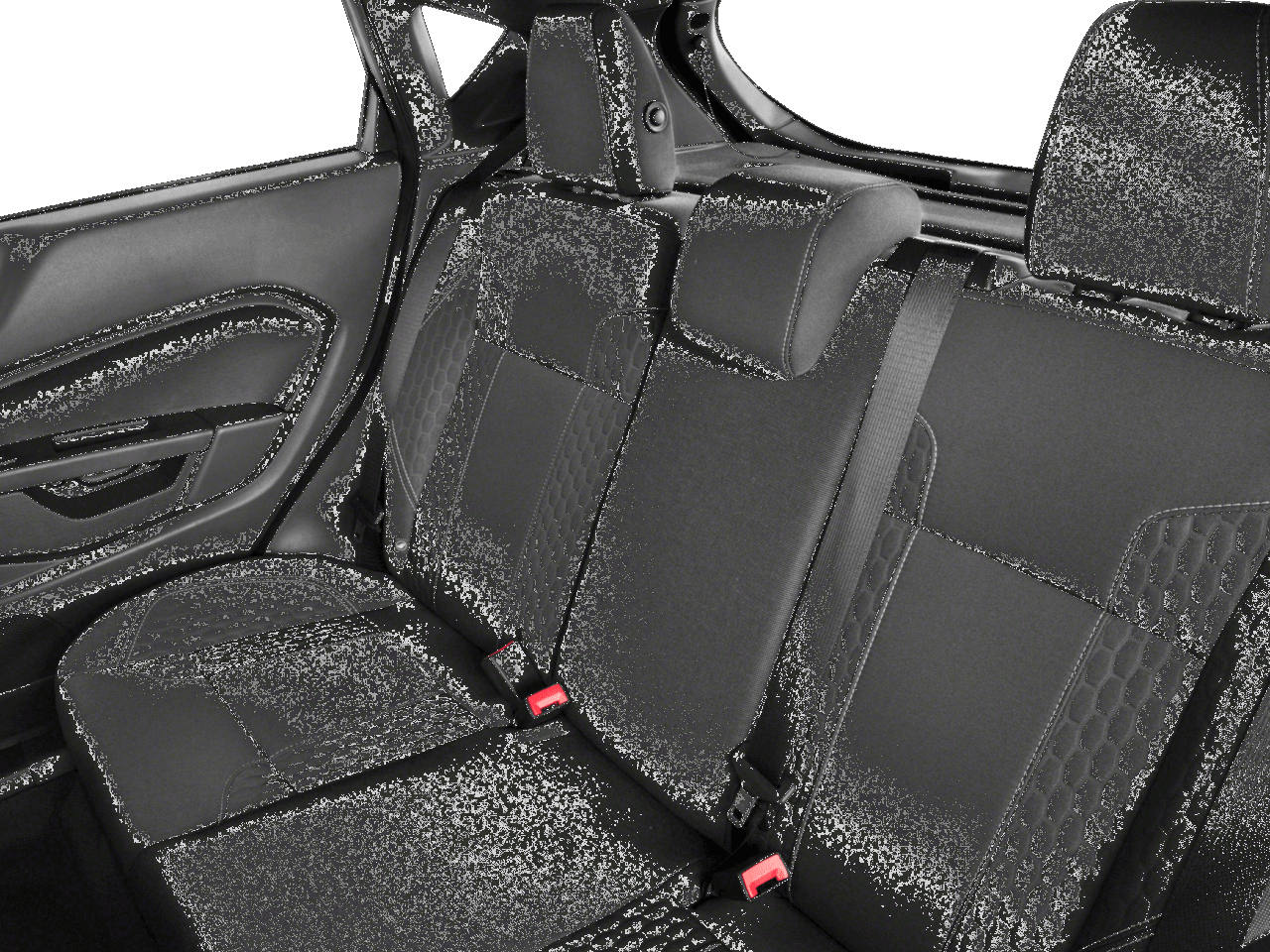 2018 Ford Fiesta ST Hatch - Interior Rear seats