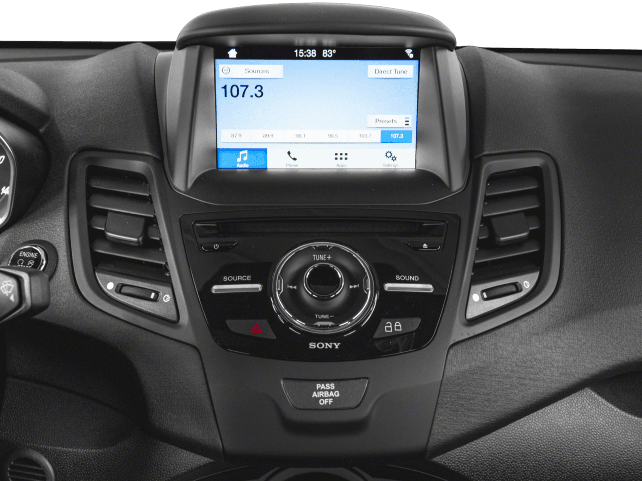 2018 Ford Fiesta ST Hatch - Interior Stereo System