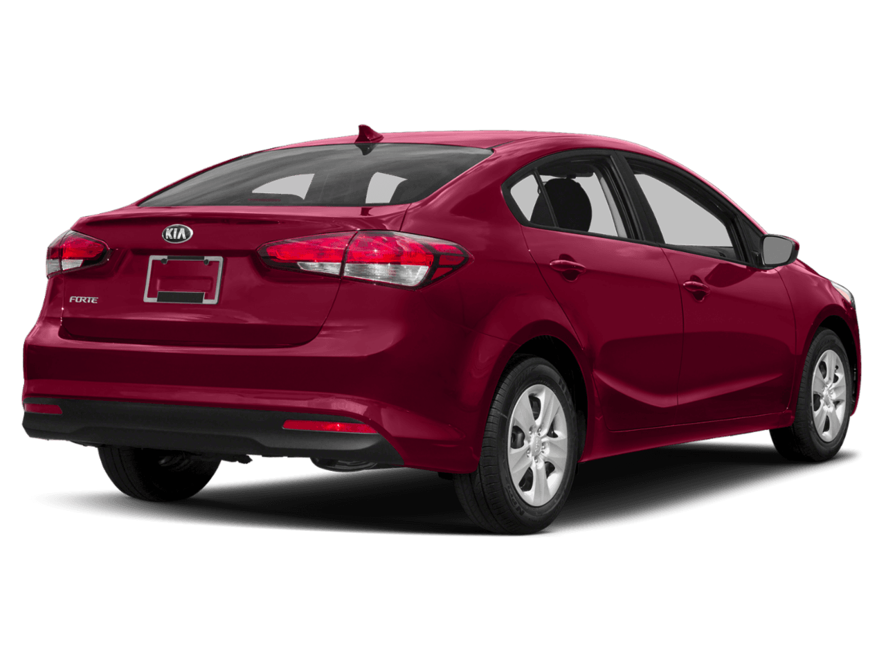 2018 Kia Forte LX - Rear 3/4, facing to the right