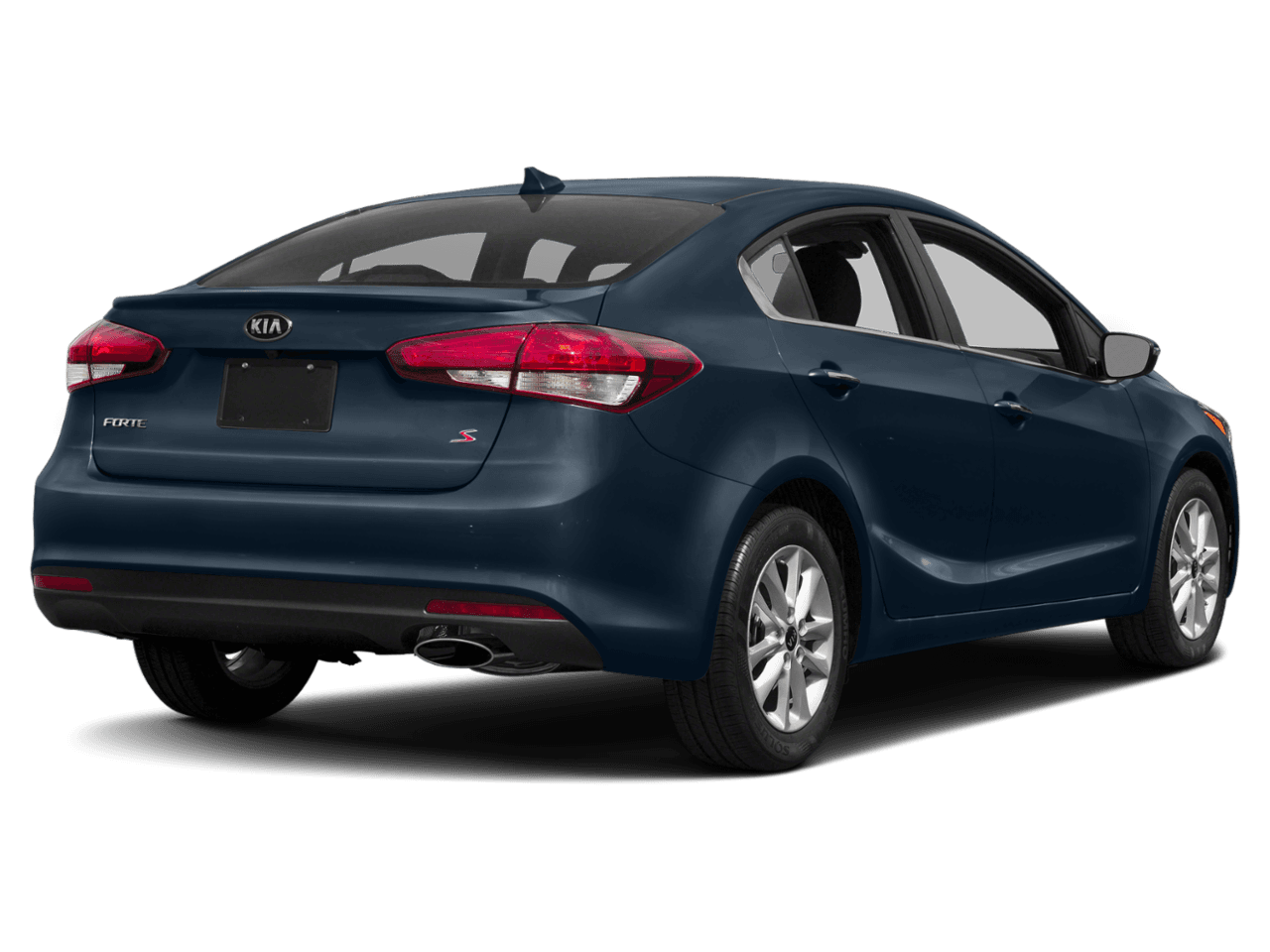 2018 Kia Forte S - Rear 3/4, facing to the right