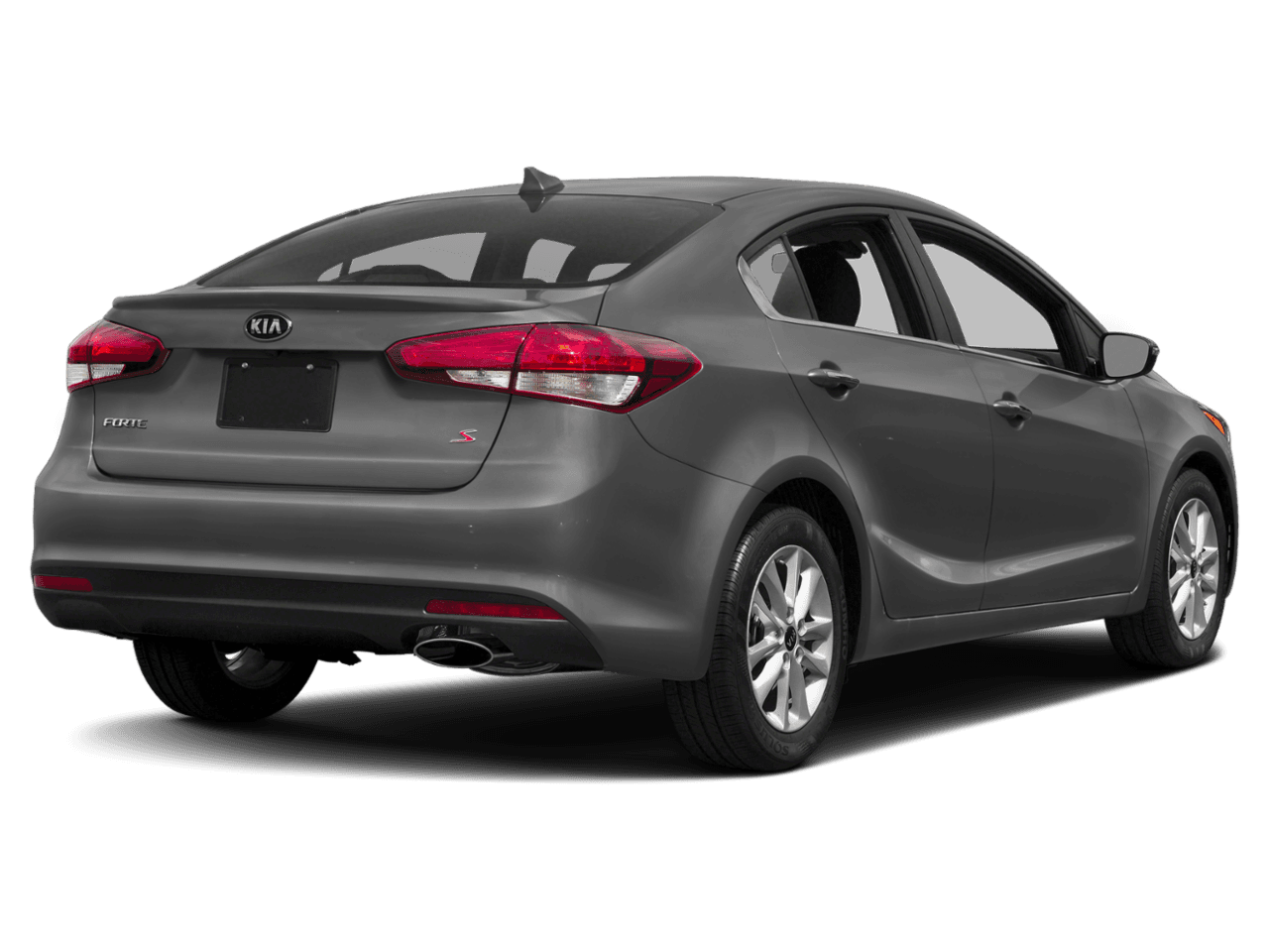 2018 Kia Forte S - Rear 3/4, facing to the right