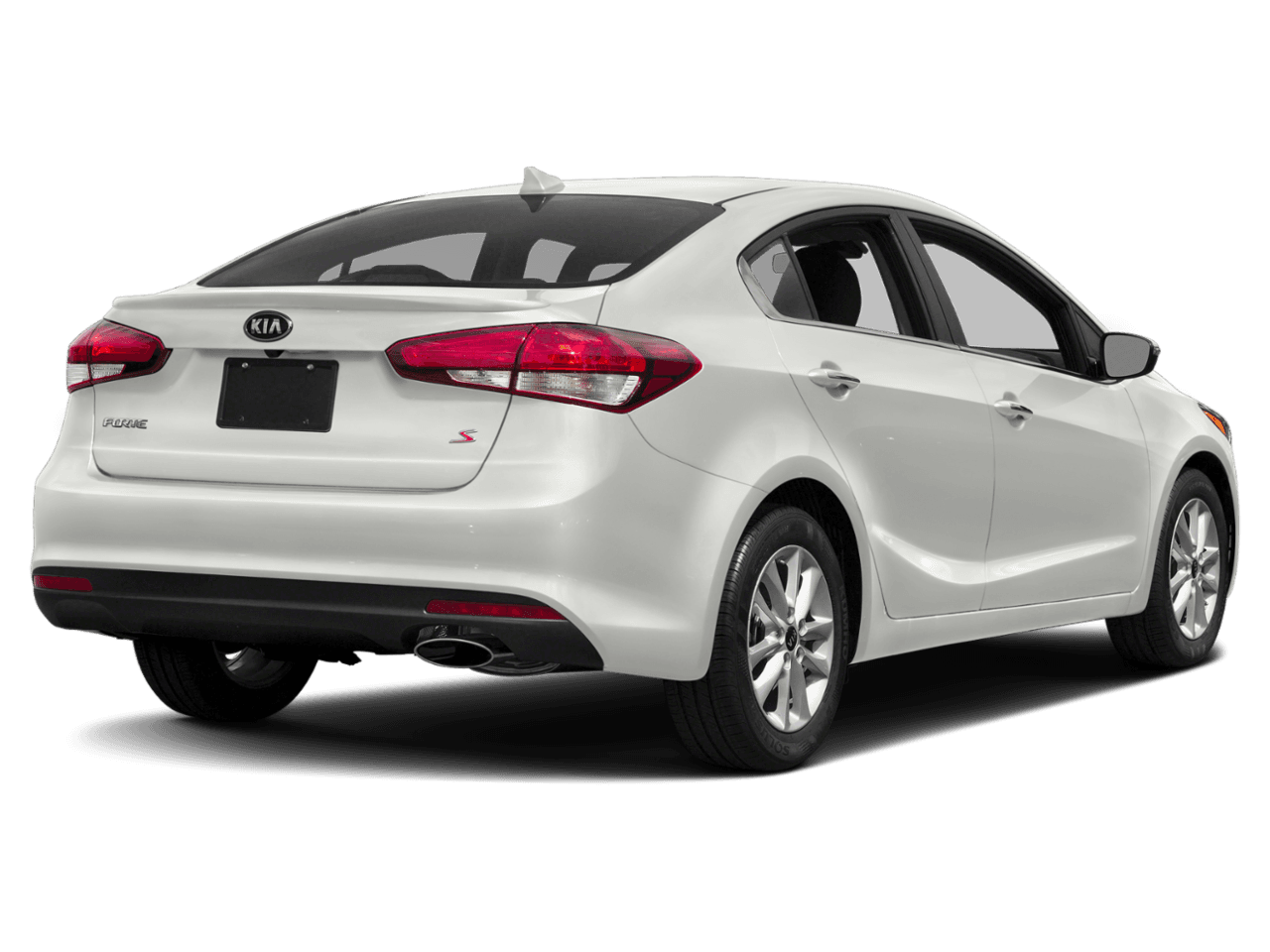 2018 Kia Forte S - Rear 3/4, facing to the right