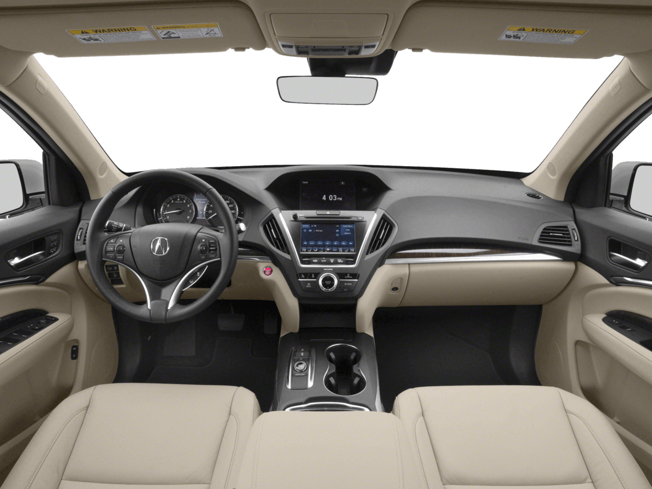 2018 Acura MDX  - Interior Full Dash Basic