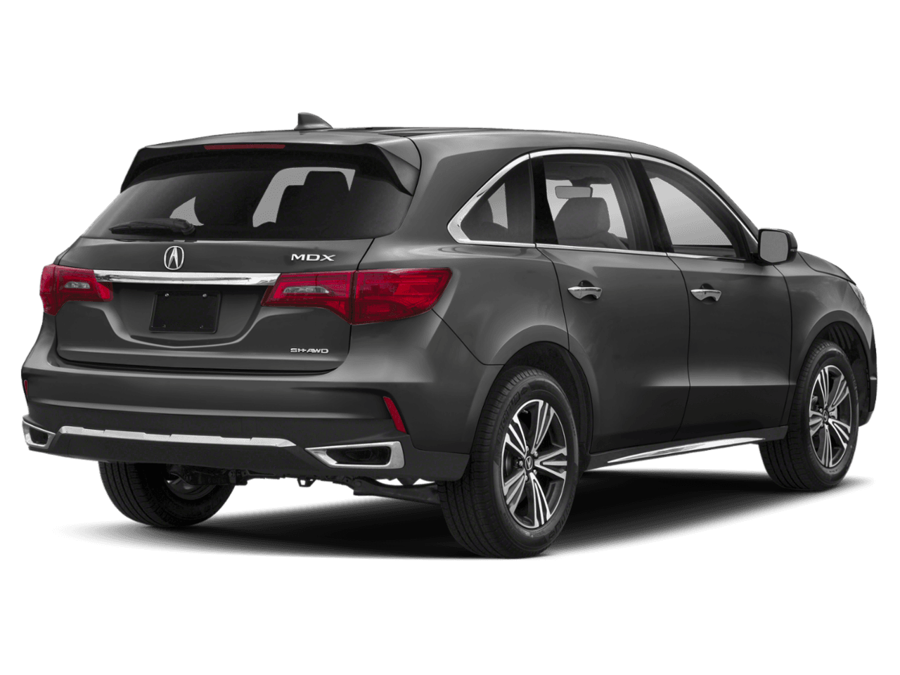 2018 Acura MDX  - Rear 3/4, facing to the right