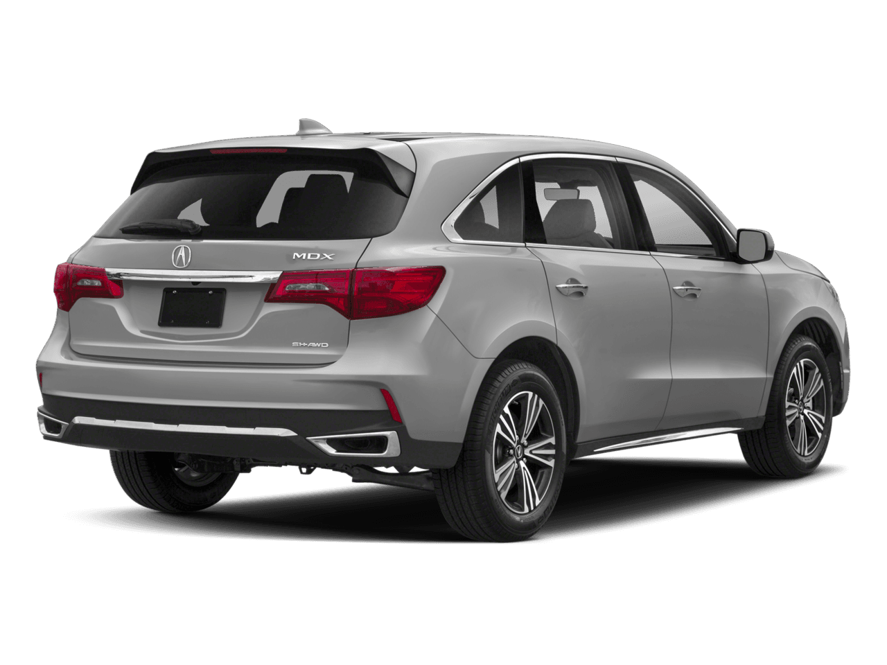 2018 Acura MDX  - Rear 3/4, facing to the right