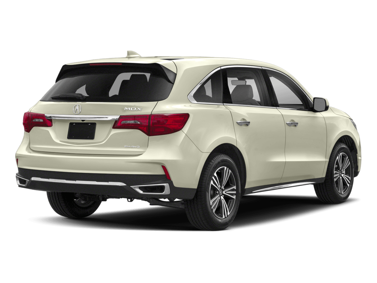 2018 Acura MDX  - Rear 3/4, facing to the right