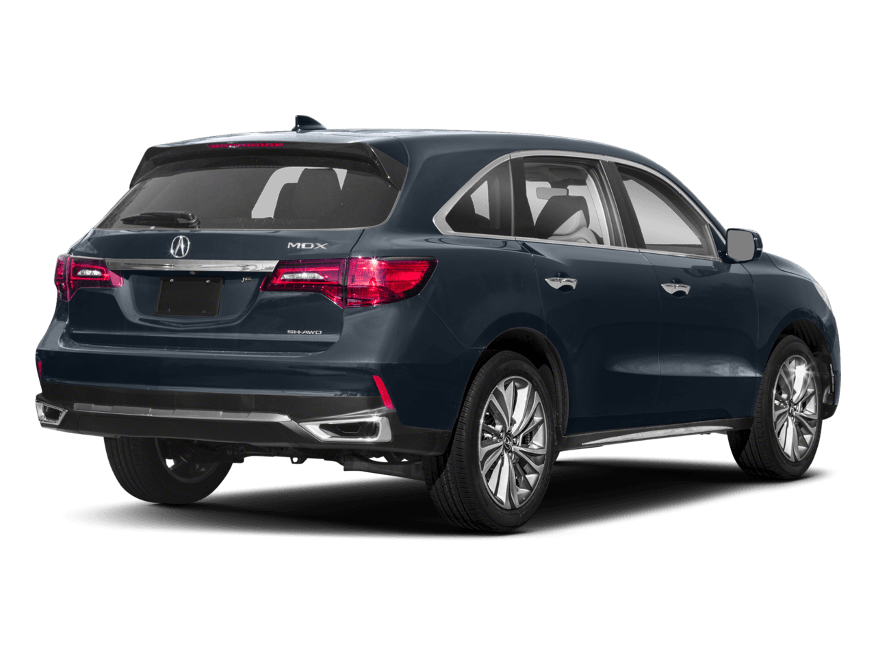 2018 Acura MDX w/Technology Pkg - Rear 3/4, facing to the right
