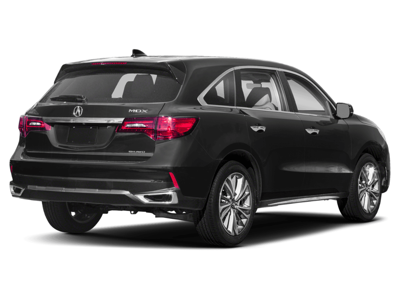 2018 Acura MDX w/Technology Pkg - Rear 3/4, facing to the right