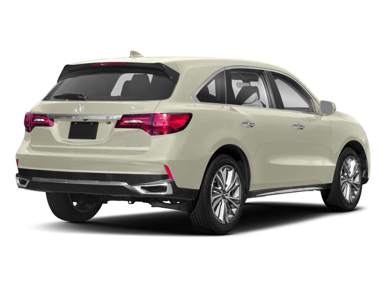 2018 Acura MDX w/Technology Pkg - Rear 3/4, facing to the right