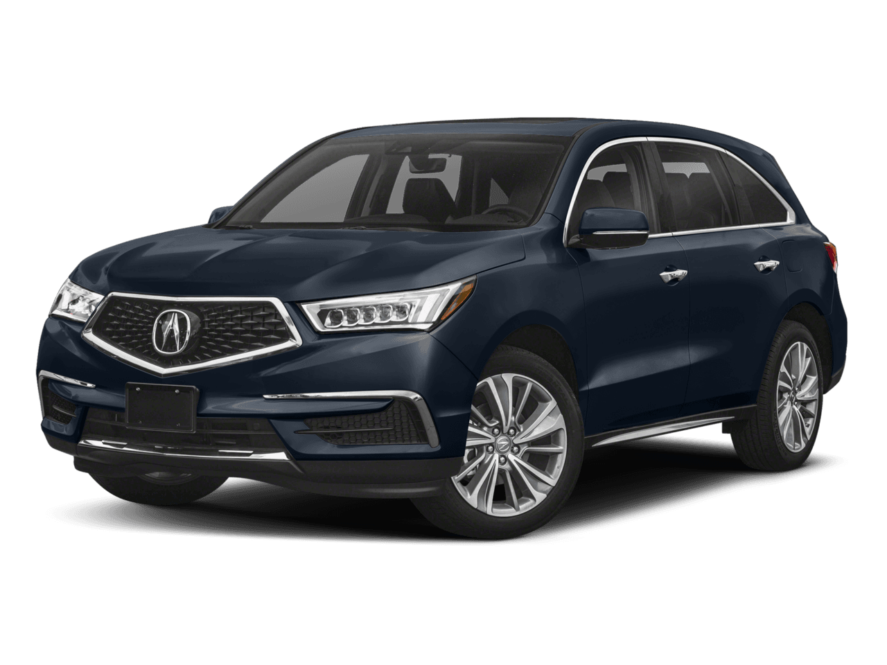 2018 Acura MDX w/Technology/Entertainment Pkg - Front 3/4, facing to the left