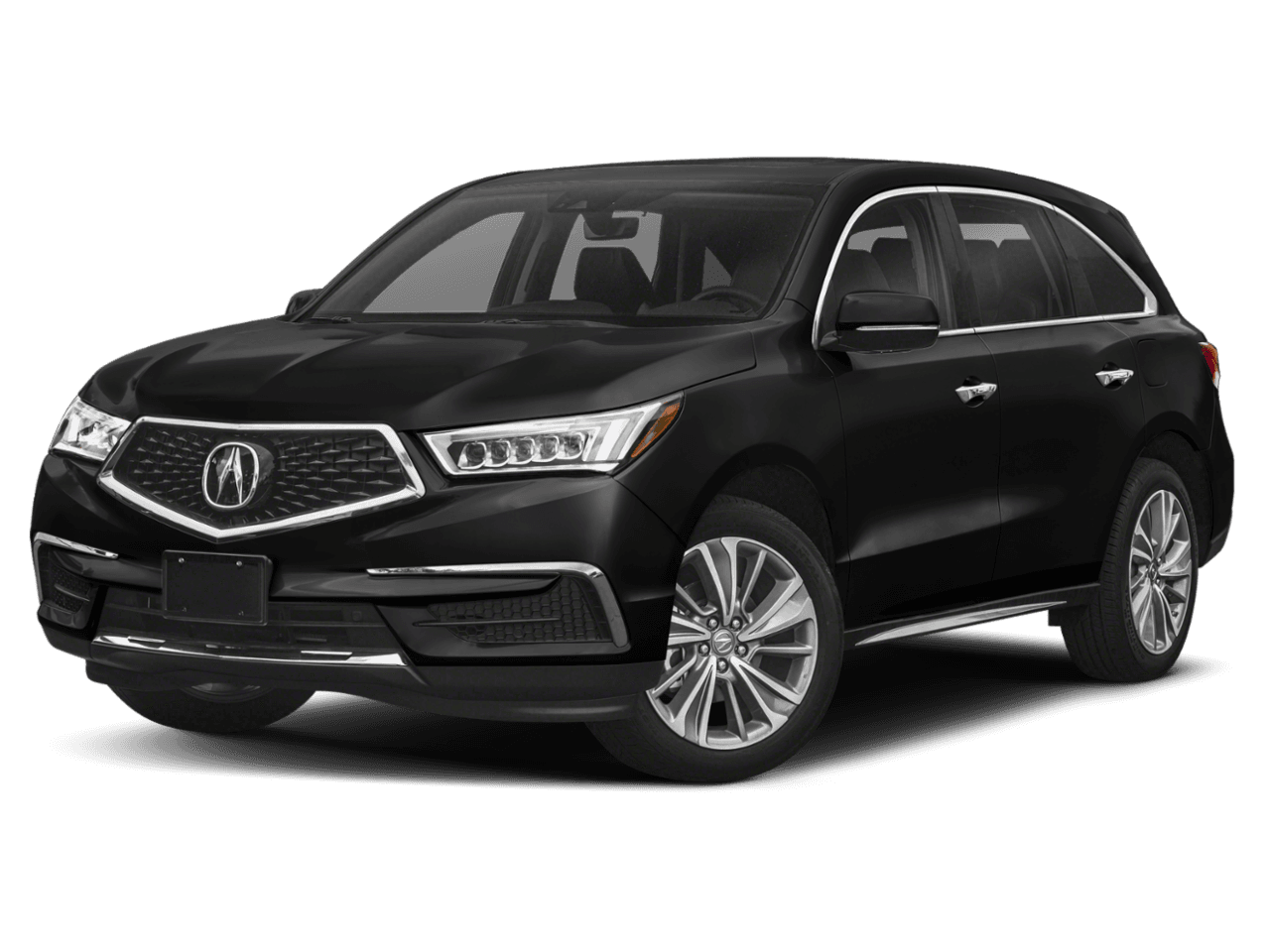 2018 Acura MDX w/Technology/Entertainment Pkg - Front 3/4, facing to the left