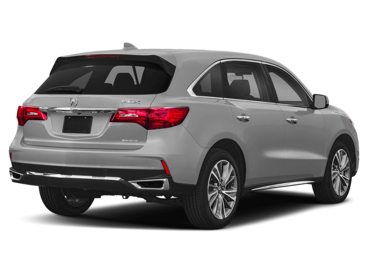 2018 Acura MDX w/Technology/Entertainment Pkg - Rear 3/4, facing to the right