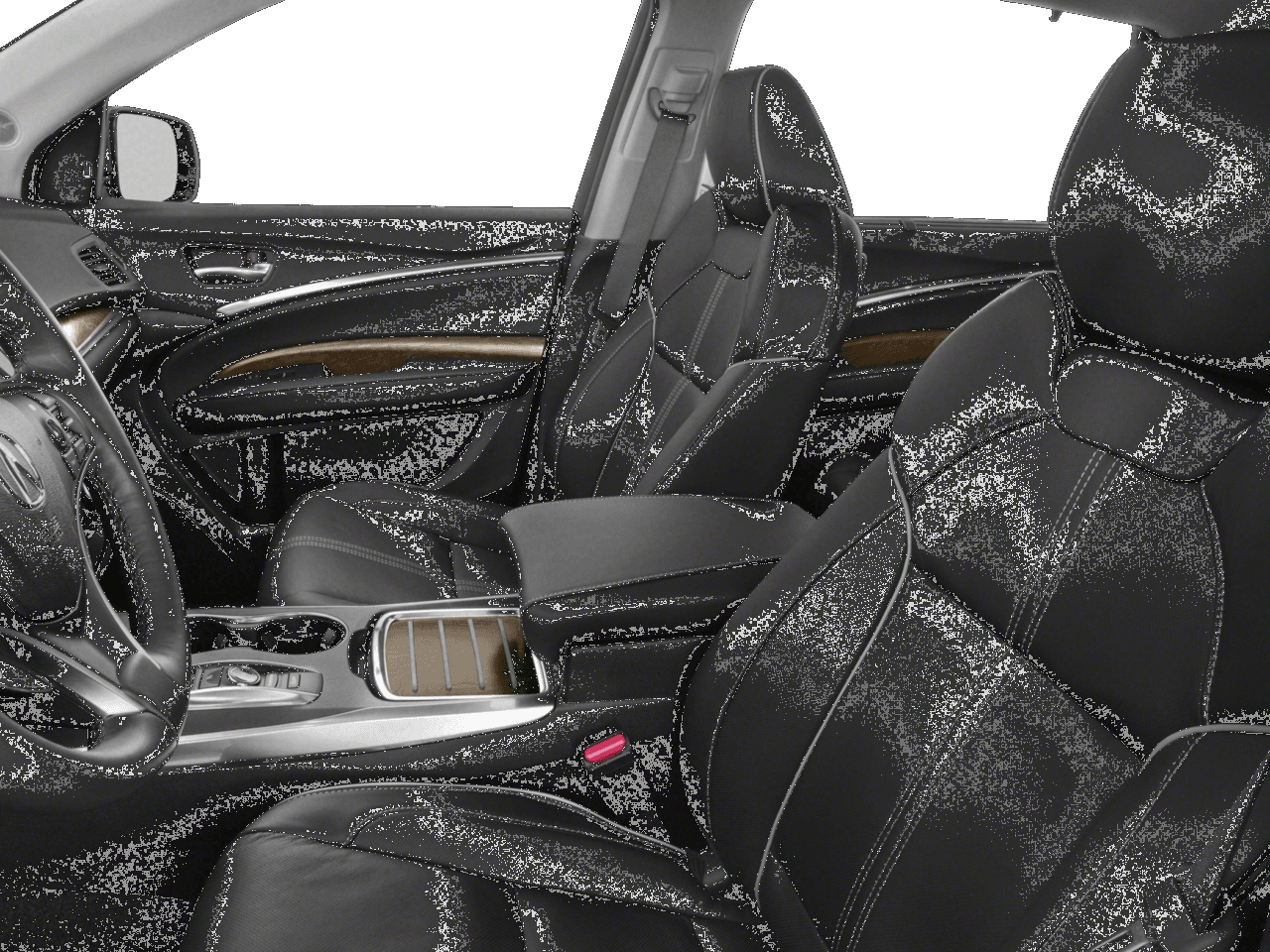 2018 Acura MDX w/Advance Pkg - Interior Driver's Side with Door Open, Front Seat Feature