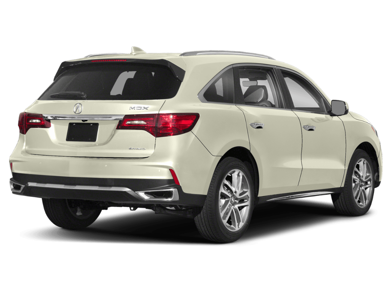 2018 Acura MDX w/Advance Pkg - Rear 3/4, facing to the right