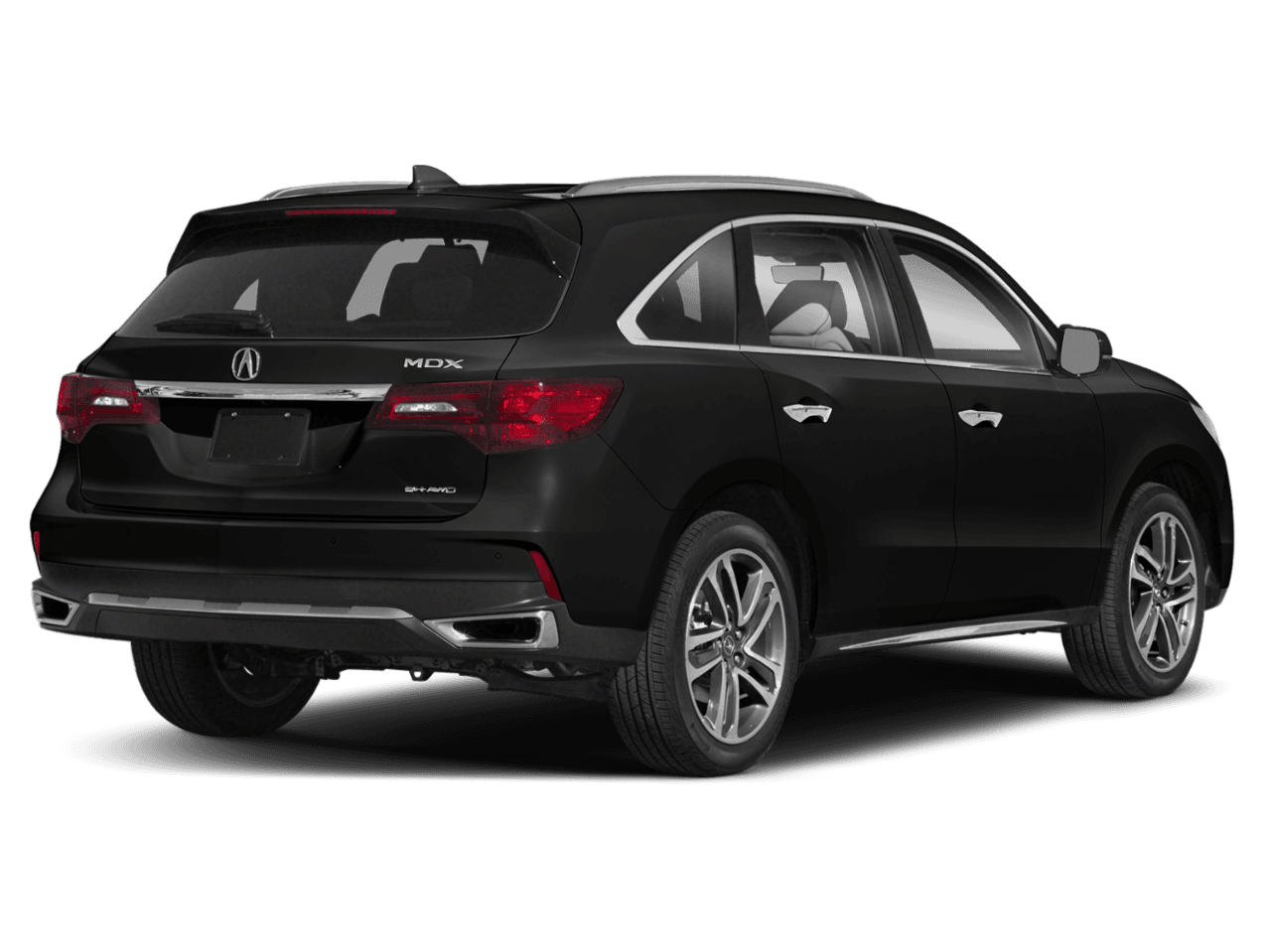 2018 Acura MDX w/Advance/Entertainment Pkg - Rear 3/4, facing to the right