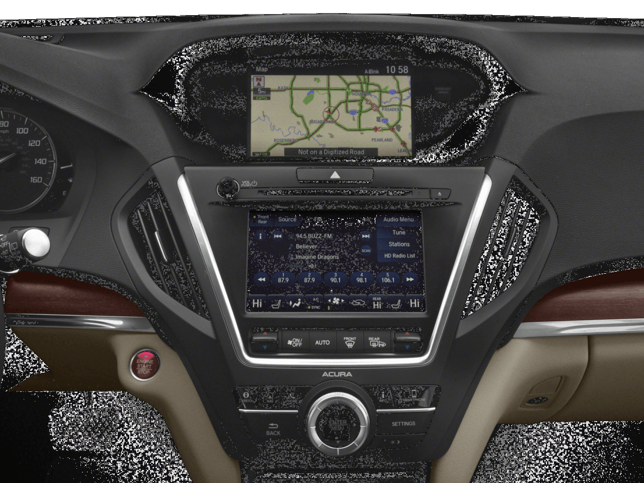 2018 Acura MDX w/Advance/Entertainment Pkg - Interior Stereo System