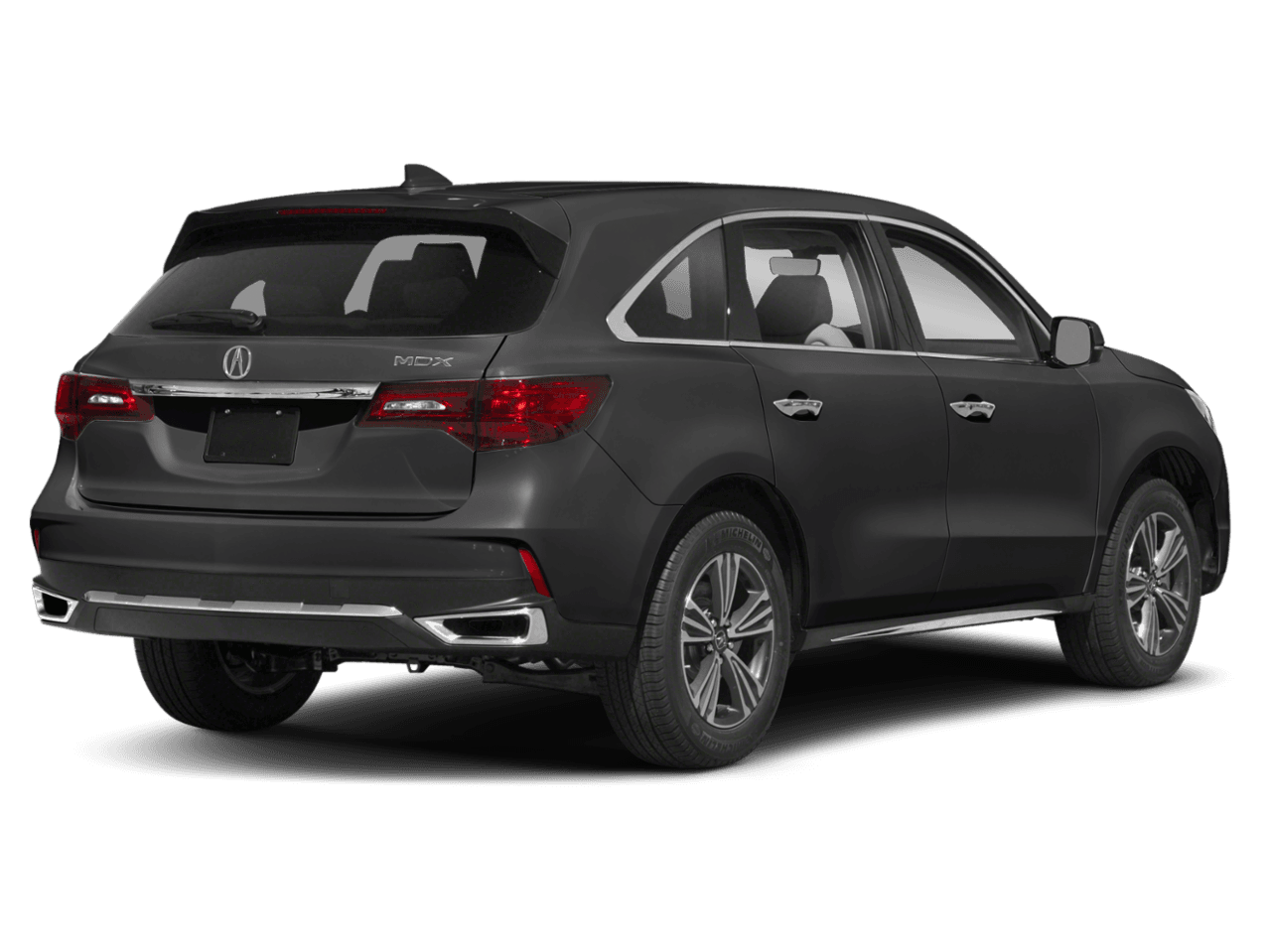 2018 Acura MDX  - Rear 3/4, facing to the right