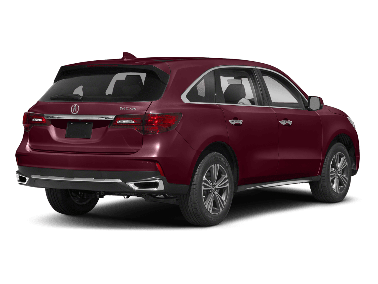 2018 Acura MDX  - Rear 3/4, facing to the right