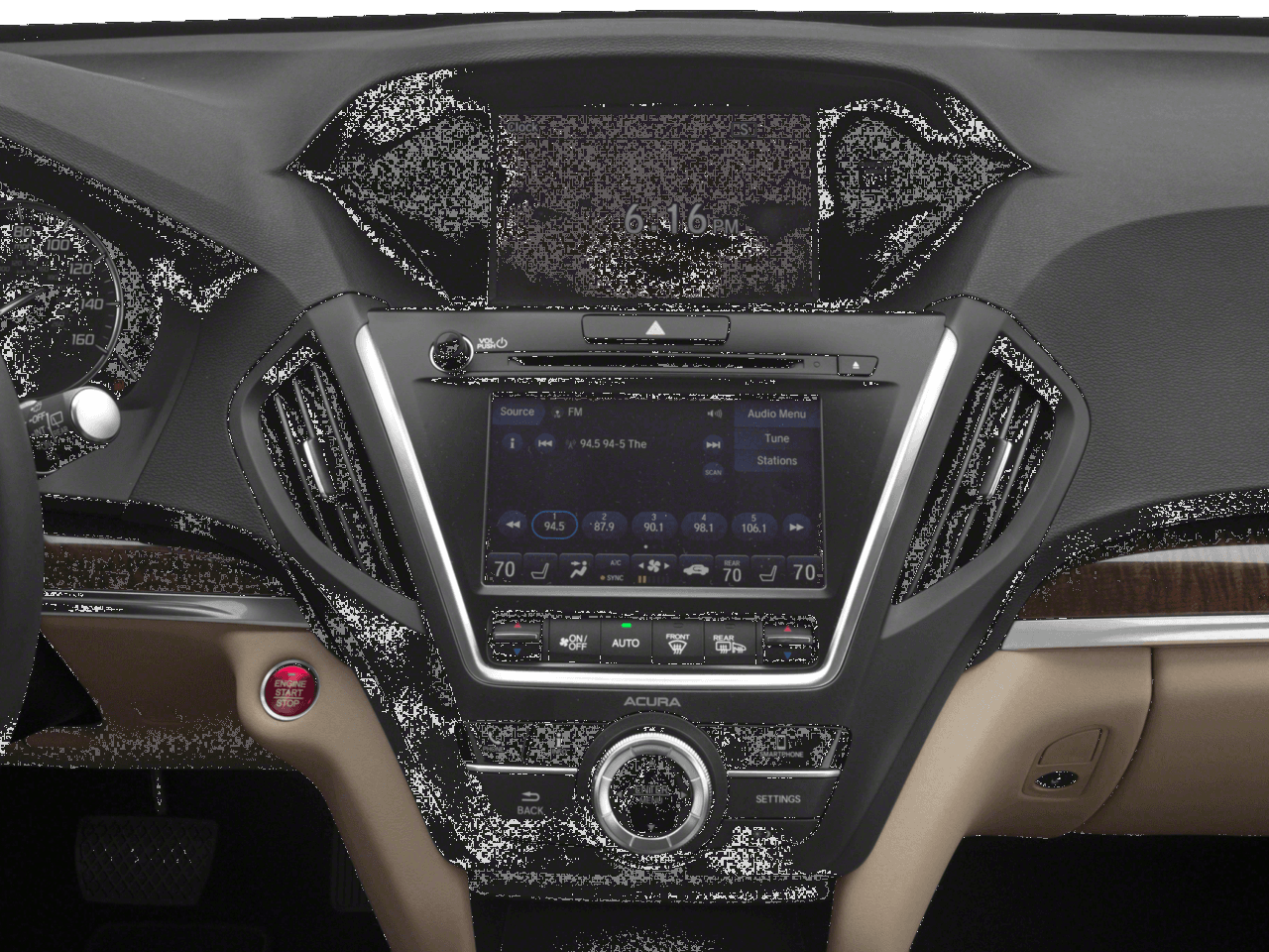 2018 Acura MDX  - Interior Stereo System