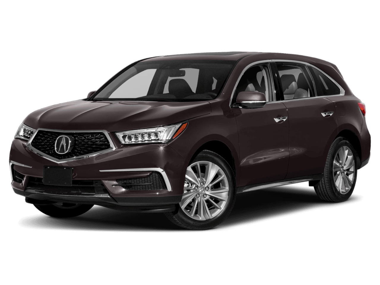 2018 Acura MDX w/Technology/Entertainment Pkg - Front 3/4, facing to the left