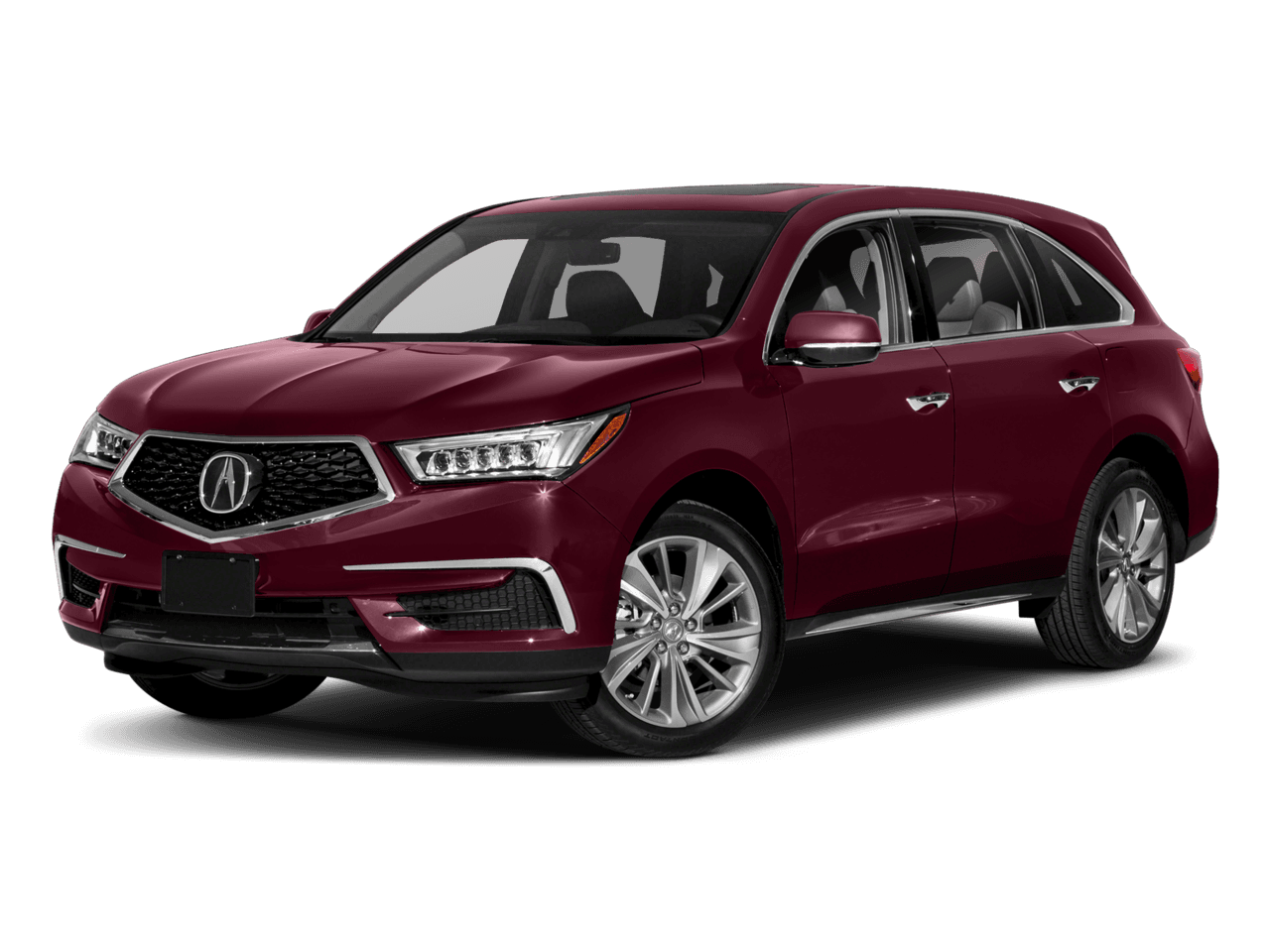 2018 Acura MDX w/Technology/Entertainment Pkg - Front 3/4, facing to the left