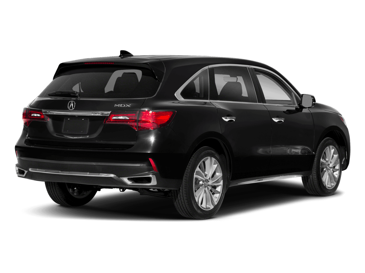 2018 Acura MDX w/Technology/Entertainment Pkg - Rear 3/4, facing to the right