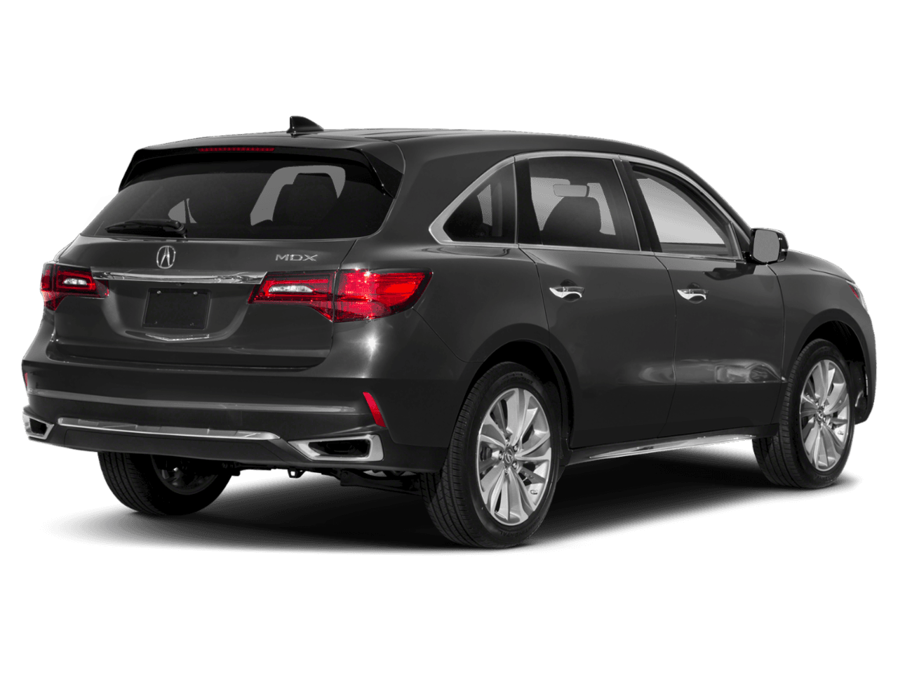 2018 Acura MDX w/Technology/Entertainment Pkg - Rear 3/4, facing to the right