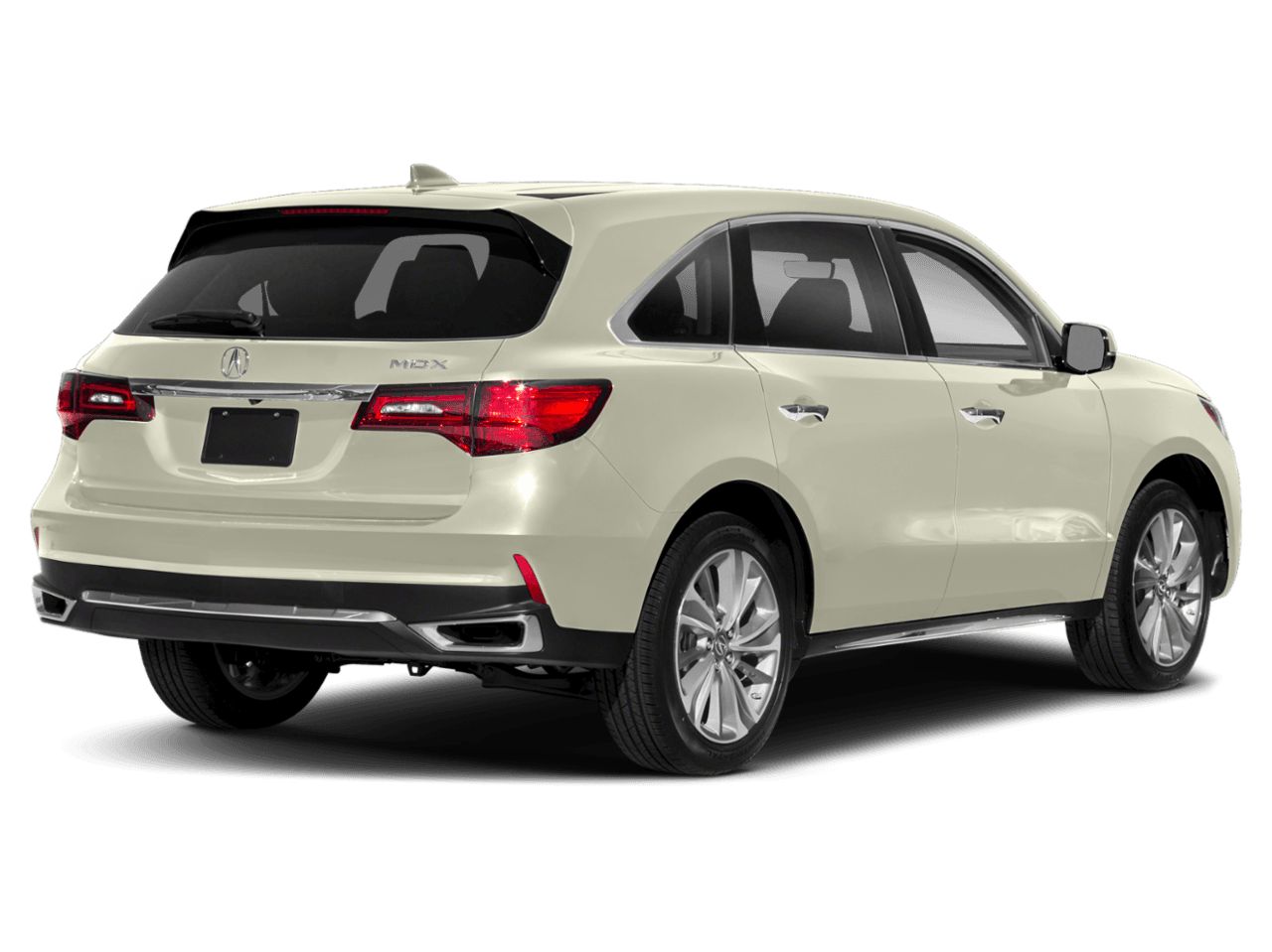 2018 Acura MDX w/Technology/Entertainment Pkg - Rear 3/4, facing to the right