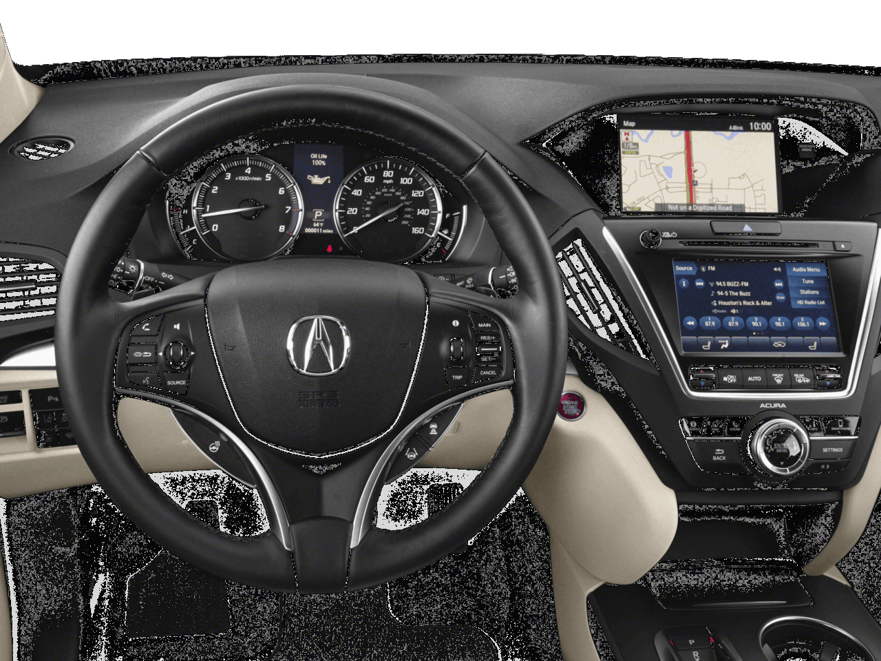 2018 Acura MDX w/Advance Pkg - Interior Drivers Dash