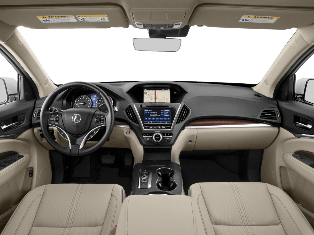 2018 Acura MDX w/Advance Pkg - Interior Full Dash Basic