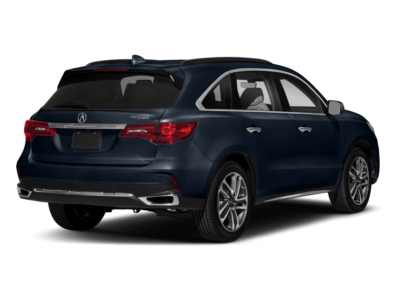 2018 Acura MDX w/Advance Pkg - Rear 3/4, facing to the right