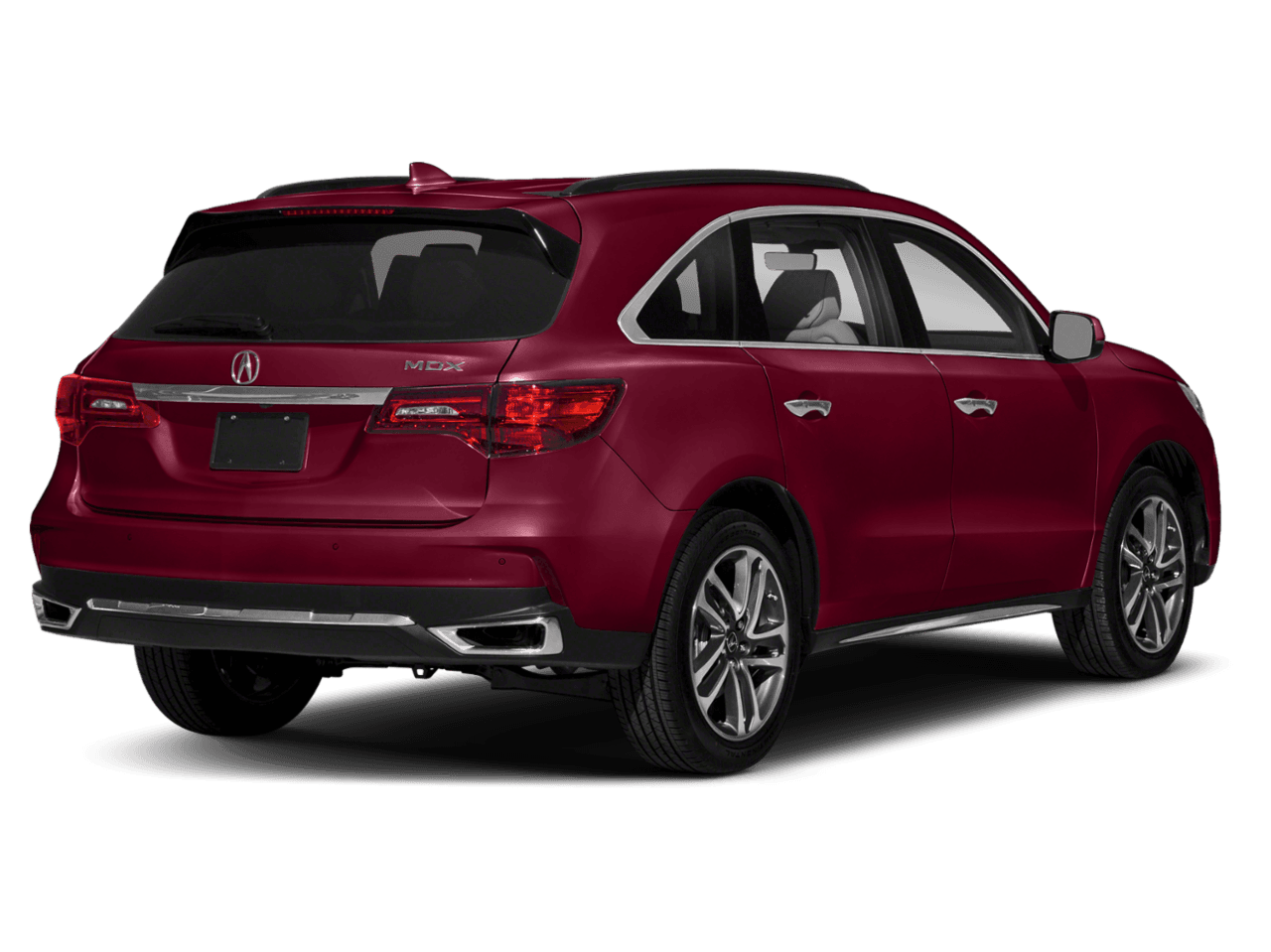 2018 Acura MDX w/Advance Pkg - Rear 3/4, facing to the right