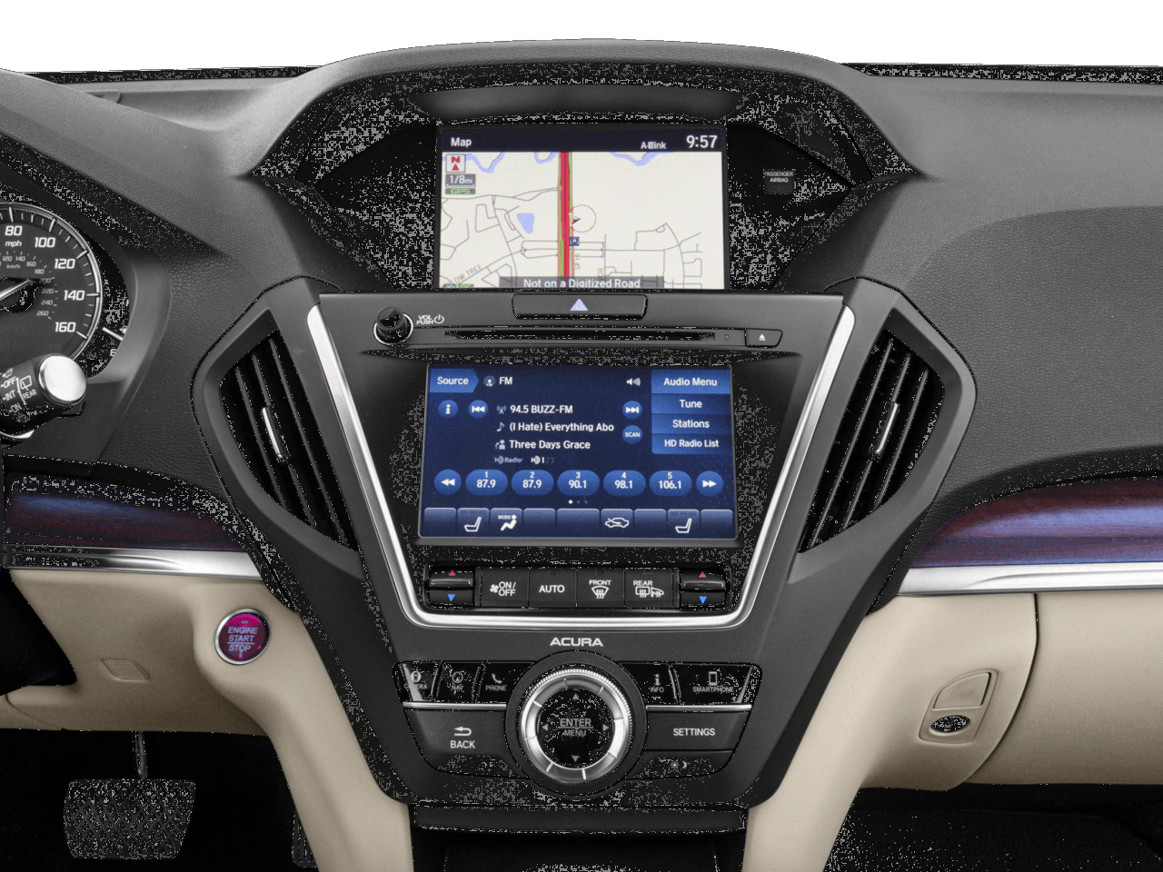 2018 Acura MDX w/Advance Pkg - Interior Stereo System